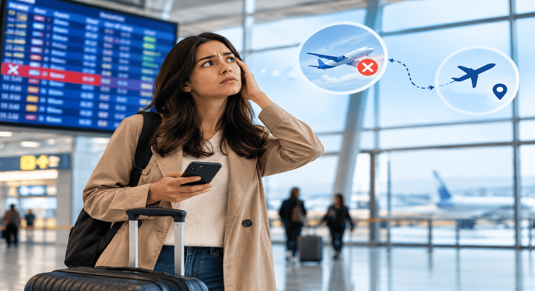 Vuelo de conexión perdido: Sus derechos, compensaciones y qué hacer